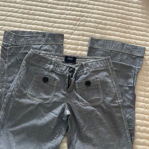 American Eagle vintage lightweight cotton pants size 4 flare.